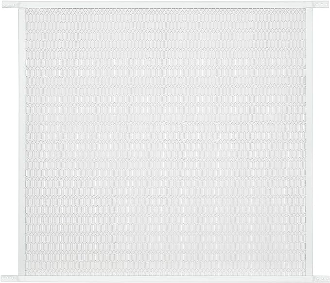 Steel Pet Grille RV Screen Door Protector For Dogs Pets Cats Scratch Protector Replacement White 36 Inch Screen Door Guard Pet Proof by GuardianBuilt