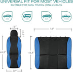 Skechers Car Seat Covers,Leather Seat Covers with GOGA Mat Technology,Waterproof Car Seat Covers Front Seats,Airbag Compatible,Comfort Universal Fit for Most Cars,Vans,Trucks,SUVs,Blue - Image 5