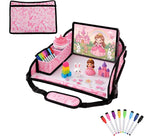 Kids Travel Tray for Car Seat, Toddler Car Seat Activity Tray, Kids Carseat Lap Table, Road Trip Essentials for Airplane, Lap Desk for Kid Roadtrip Activities, Butterfly by Unknown