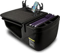 AutoExec AE-GMCD-PI-PM-PS-BT GripMaster Car Desk for Your Vehicle Workstation and Mobile Office, Black with 400 watt Power Inverter, Phone Mount and Printer Stand | 400 Watt Power Inverter, Phone Mount, Printer Stand, Vehicle Workstation and Mobile Office by AutoExec