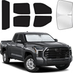 for Toyota Tundra 2022-2025 Car Window Shades, 6Pcs Full Window Covers | Privacy Sun Shade Set for Front Windshield Side and Rear Windows, Keeps Vehicle Cool for Camping Napping by MakeLifeBetter