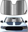 Pigenius Windshield Sun Shade for Dodge Durango 2011-2020 Front Window Sunshade - Metallic by Pigenius