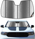 Pigenius Windshield Sun Shade for Dodge Durango 2011-2020 Front Window Sunshade - Metallic by Pigenius