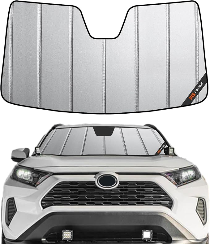 Pigenius Windshield Sun Shade for Toyota RAV4 2019-2025, RAV4 Prime 2021-2024 - Safeguard by Pigenius