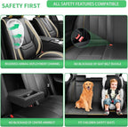Fit Titan Car Seat Covers for Nissan Titan 2009-2024 2025 2026 -Upgraded Premium Waterproof & Breathable Leather,Airbag Compatible,All-Weather Seat Cushion Protector,2 Front/Black-Beig - Image 5