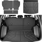 Cargo Liner Fit for Honda CRV 2023-2026 (Gasoline & Hybrid) | TTX LIGHTING Cargo Mat (Upper Deck) with Back Seat Protectors All-Weather TPE CR-V Accessories Backrest Mats by TTXLIGHTING%C2%AE