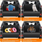 SUV Cargo Liner for Dogs for Nissan Pathfinder 1986-2020 2021 2022 2023 2024 2025 2026, Heavy Duty Water Resistant Pet Cargo Cover, Dog Trunk Cargo Liner, Car Trunk Cover Protector,A - Image 7