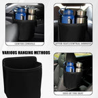 Car Cup Holder Expander for Car Seat Side, Multifunctional Hanging Storage Bag for Water Bottle Cup and Drink at Back Seat, Large Waterproof Oxford Cloth Hanging Cup Holder Organizer Tray - Image 4