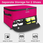 YOREPEK Golf Gifts for Men, 2 Layer Golf Trunk Organizer for 2 Pair Shoes | Waterproof Car Trunk Locker with Separate Ventilated Compartment for Balls, Tees, Clothes, Gloves, Birthday Gifts for Golfers - Image 3