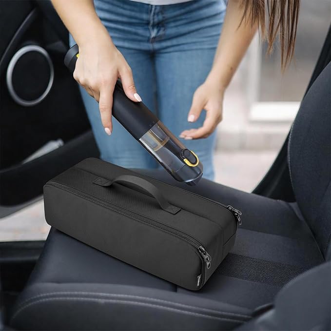 Cordless Car Vacuum Storage Bag for Fanttik Slim V8 Apex/V10 Apex/V8 Mate/V10 Mate with Handle Strap, Fanttik Cordless V8/V10 Car Vacuum Organizer Case (Case Bag Only) - Image 7