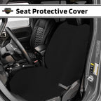 Seat Armour Black Car Seat Towel Cover – Soft, Machine Washable & Absorbent Seat Protector – Quick Install, Multipurpose Vehicle Seat Cover for Workout, Beach, Travel – Universal Fit - Image 9