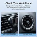 Car Cup Holder, Stable Cup Holder Expander for Car Air Vents, Car Ashtray Holder, Suitable for Sedans SUVs Trucks with Horizontal Blade Vents (Black) - Image 7
