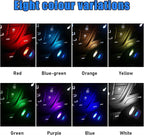 USB Type C LED Ambient Light, 8 Colors RGB Dynamic Gradient Brightness Interior Atmosphere Lamp, Mini Adjustable Car Accessories Replace Lighting Parts for Home Laptop - Image 6