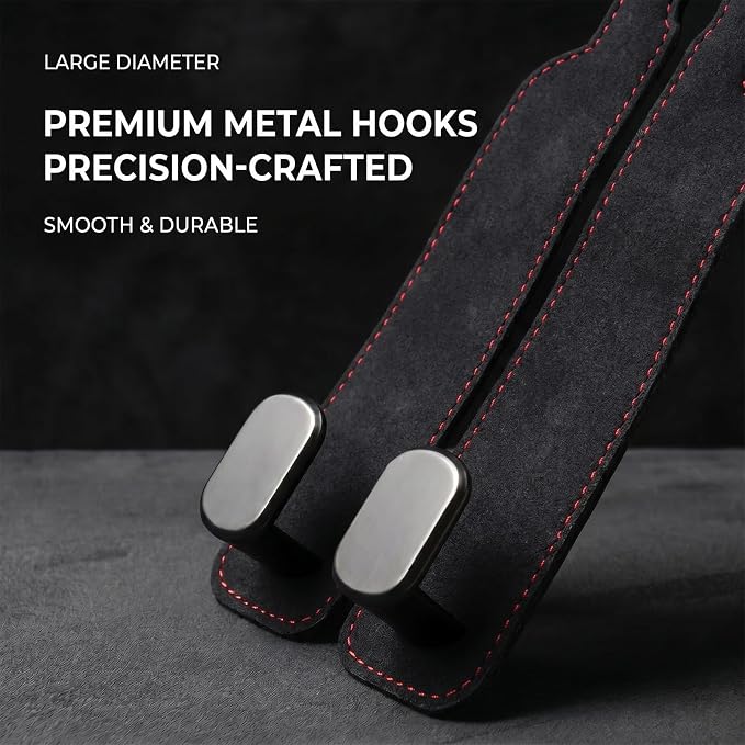 GoldenLife Headrest Hooks for Car, 2 Pack Premium Car Bag Hooks | Secure Heavy-Duty, Elegant & Universal Fit Car Hooks for Purses Handbags Grocery & Backpacks (Black) - Image 2