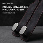 GoldenLife Headrest Hooks for Car, 2 Pack Premium Car Bag Hooks | Secure Heavy-Duty, Elegant & Universal Fit Car Hooks for Purses Handbags Grocery & Backpacks (Black) - Image 2