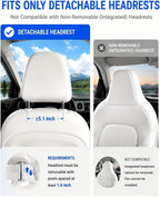 Car Fan for Front & Rear Seats, USB-Powered, Portable Seat-Mounted Cooling Fan with 3 Speeds, Quiet Brushless Motor, Baby-Friendly, Easy Installation for Cars, SUVs, Vans & Trucks - Image 3