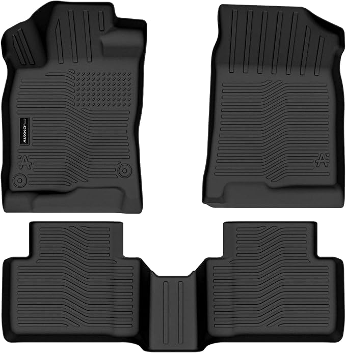AUXKO Floor Mats for Honda Civic 2016-2021 | Include Sedan&Coupe&Type R&2017-2021 Hatchback,All-Weather,All Season,Odorless,Rain&Salt Resistant,Accessories,Pet Friendly - Image 2