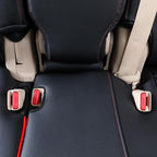 EKR Car Seat Covers Custom Fit for Toyota 4Runner(5 Seats) Full Set | for Toyota 4 Runner 2010-2024 Seat Covers for SUV,Airbag Compatible,Pet-resistant,Faux Leather(Black with Red Piping) - Image 4