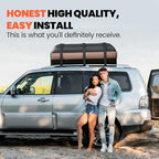 Car Rooftop Cargo Carrier Bag, 15 Cubic Feet Waterproof Roof Cargo Bag for Sedan SUV Minivan, Fit Vehicles with/Without Roof Rack, Sidebars & Crossbars - Max Size 44" L x34 W x17 H - Image 7