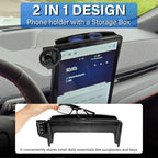 Car Phone Holder for 2021-2026 Ford Mustang Mach-E Accessories 15.5 Screen | Strong Magnetic Cell Phone Mount for Magsafe iPhone & Sunglasses Box, 360° Hands-Free No Air Vent Blockage Stable Stand - Image 4