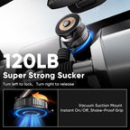 Car Phone Holder for Magsafe [120+LBS Strong Suction & 2800gf Magnetic] | 360° Adjustable Car Phone Mount, Phone Holders for Your Car for iPhone 17 Pro Max 16 15 14 13 12 Air - Image 3