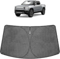 Proadsy Custom Fit 2022-2026 Rivian R1T Windshield Sun Shade, Blocks Heat | Ice Crystal Micro-Refraction Blocks 99% UV, Drops Cabin Temp 54°F. Foldable Full Coverage for Summer Parking/Camping Privacy by Proadsy