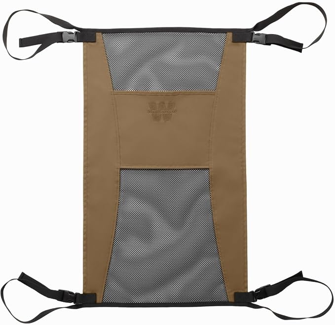 WeatherTech Pet Partition - Universal Heavy-Duty Mech Backseat Dog Barrier for Cars, Trucks, SUVs - Tan by WeatherTech