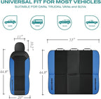 Skechers Car Seat Covers,GOGA Mat Oxford Cloth Seat Covers,Waterproof Car Seat Covers Front Seats,Automotive Universal Fit Seat Cover for Most Cars, Suvs, Trucks,Blue - Image 5
