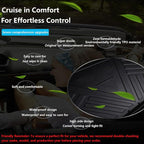 YQ Rear Cargo Liner for 2023-2026 Honda HR-V All Weather TPO Custom Fit | Fits 3rd Gen, 3D Laser Scan Custom Fit, High-Raised Lip, Waterproof Non-Slip Odorless Trunk Tray Accessory - Image 3