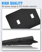 Cargo Liners Backrest Mat for Ford Expedition/Lincoln Navigator Accessories 2018-2024 with Hook&Loop Rear Trunk Mat Rear Seat Back Cover Protector All Weather Anti-Slip Split Dog Liner - Image 4
