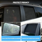 2PCS Rear Side Window Sun Shades for 2023-2026 Honda CRV | Breathable Mesh UV & Heat Blocking Privacy Rear Side Window Covers, Ideal for Baby, Travel and Camping Accessories - Image 7