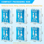 Disposable Urine Bag for Travel - 900ML Portable Pee Bags for Women Men 8/12/20/24/28 PCS Emergency Vomit Bags Urinal Toilet for Car Camping, Road Trip,Traffic Jam, Pregnant, Kid, Patient - Image 6