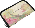 Car Tissue Holder Car Napkin Holder Tissue Box Dispenser Storage Case Sun Visor Mask Holder Accessories with Adjustable Straps Reusable Refillable Dragonfly Lotuses Yellow by Unknown