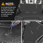 Dog Car Seat Cover for Subaru Crosstrek 2013-2025 | Waterproof Pet Bench Seat Cover for Back Seat, 600D Heavy Duty Scratch Proof Nonslip Truck Seat Covers for Dogs - Image 6