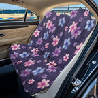 Colorful Plumeria Flower Pattern Dog Car Seat Cover Non-Slip Back Bench Protector for SUV Car Truck, Waterproof Back Seat Covers Sweat-Absorbent Auto Interior Accessories by LACIYISON