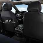 Coverado Seat Covers Front Seats, Leather Automotive Seat Covers 2-Pack, Mesh Breathable Auto Seat Protectors, Driver Seat Covers Universal Fit for SUV, Truck, Vans, Sedan - Image 3
