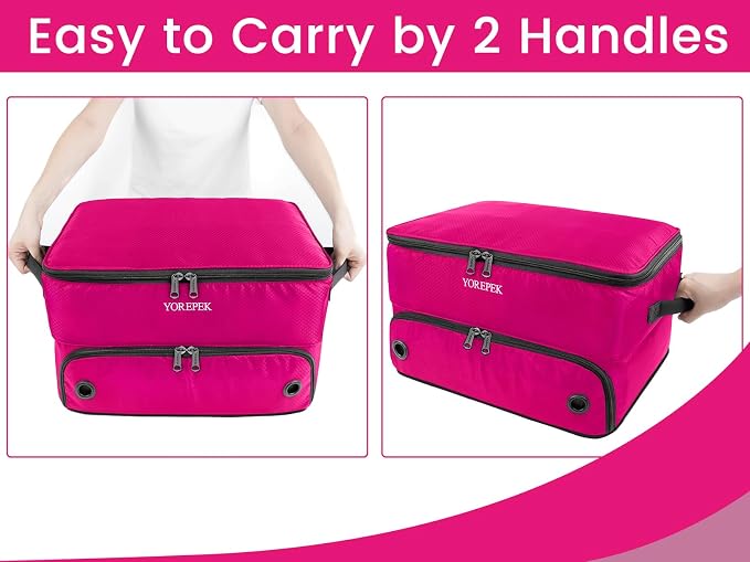 YOREPEK Golf Gifts for Men, 2 Layer Golf Trunk Organizer for 2 Pair Shoes | Waterproof Car Trunk Locker with Separate Ventilated Compartment for Balls, Tees, Clothes, Gloves, Birthday Gifts for Golfers - Image 7