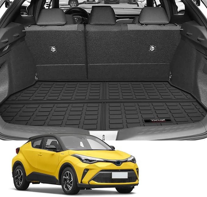 Custom for 2018-2023 Toyota CHR Cargo Mats Trunk Liner All Weather TPE Protection Mat Accessories (for 2018-2023 Toyota C-HR) - Image 2
