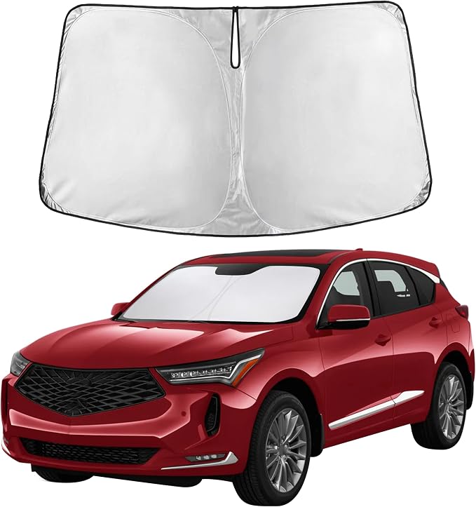 Autovir Windshield Sun Shade Fit for 2019-2024 2025 2026 Acura RDX | Sunshade, Front Car Window Shades Sun Visor, Blocks UV Rays & Heat, Car Accessories by Autovir