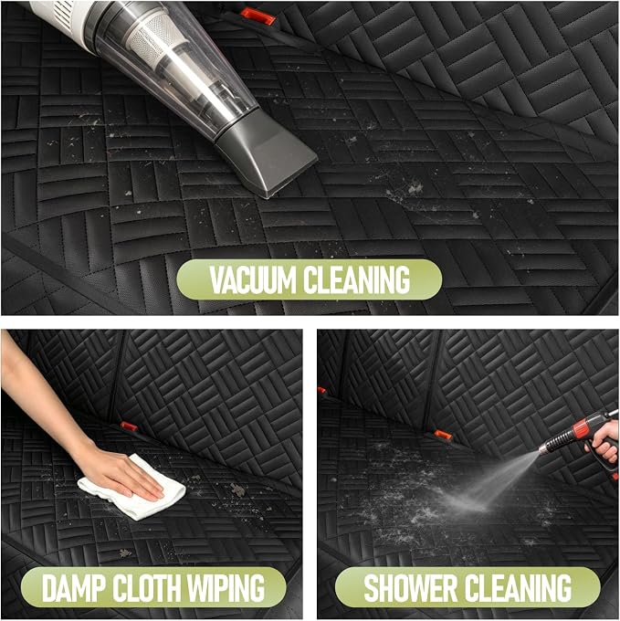 Dog Car Seat Cover for Back Seat, Waterproof 600D Oxford Protector | Non Slip Scratch Resistant Bench Cover, Easy to Clean, Fits Cars/SUVs/Trucks, 54 Inch, for Travel and Daily Use - Image 8