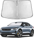 EcoNour Windshield Sunshade Compatible for Polestar 2 2020-2023 2024 2025 | Sun Visor for Front Windshield & Window Sun Shade Cover, UV Heat Blocker & Protector, Car Accessories by EcoNour