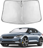 EcoNour Windshield Sunshade Compatible for Polestar 2 2020-2023 2024 2025 | Sun Visor for Front Windshield & Window Sun Shade Cover, UV Heat Blocker & Protector, Car Accessories by EcoNour