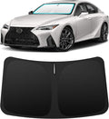INSAUTO Custom Fit Windshield Sun Shade for Lexus is 2014-2025 | Foldable Front Window Sunshade Car Accessories, UV & Heat Reflector, Keeps Interior Cool, Includes Storage Bag by INSAUTO
