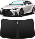 INSAUTO Custom Fit Windshield Sun Shade for Lexus is 2014-2025 | Foldable Front Window Sunshade Car Accessories, UV & Heat Reflector, Keeps Interior Cool, Includes Storage Bag by INSAUTO