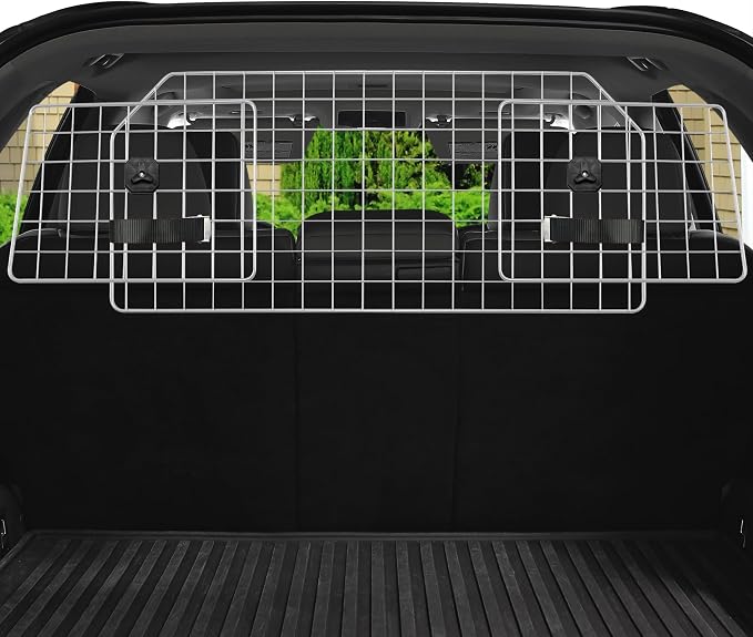 Dog Barrier for SUV's, Cars & Vehicles, Heavy-Duty - Adjustable Pet Barrier, Universal Fit - Image 2