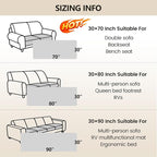 gogobunny 3X Stronger Waterproof Pet Blanket, Scratch Proof Furniture Protector for Dogs Cats, Reversible Cover 30x70 Inch, Dark Grey/Light Grey (Pack of 2) - Image 5
