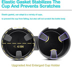 Water Cups Holder Expanders 2 in 1 Cup Holders Drinks Storage Expander Case for Cars Trucks Autos Universal Car Cup Holder for,Insert with Expandable Base, Fits Yeti, Hydroflask, Large Water Bottles - Image 4