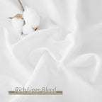 RYB HOME Linen Sheer Curtains 2 Panels for Living Room, Semi Transparent Privacy Drapes with Rod Pocket Farmhouse Style Window Treatments for Bedroom, White, 52" W x 108" L - Image 5