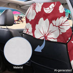 Horeset Hibiscus Flower Car Seat Towel Covers Anti-Slip Car Seat Cover Protection Washable Vehicle Seat Protectors Easy Installation Machine Washable for Trucks SUV - Image 6