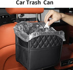 FrgKbTm 2Pack Car Seat Back Organizer, Waterproof Car Backseat Organizer with Cup Holders Large Capacity Hanging Car Storage Bag for Phones Documents Cups Bottle Travel Compatible with Most Vehicles - Image 4